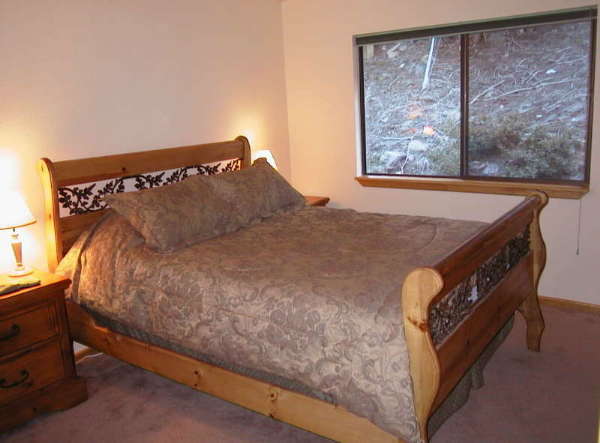 Large window has an excellent room-darkening shade.