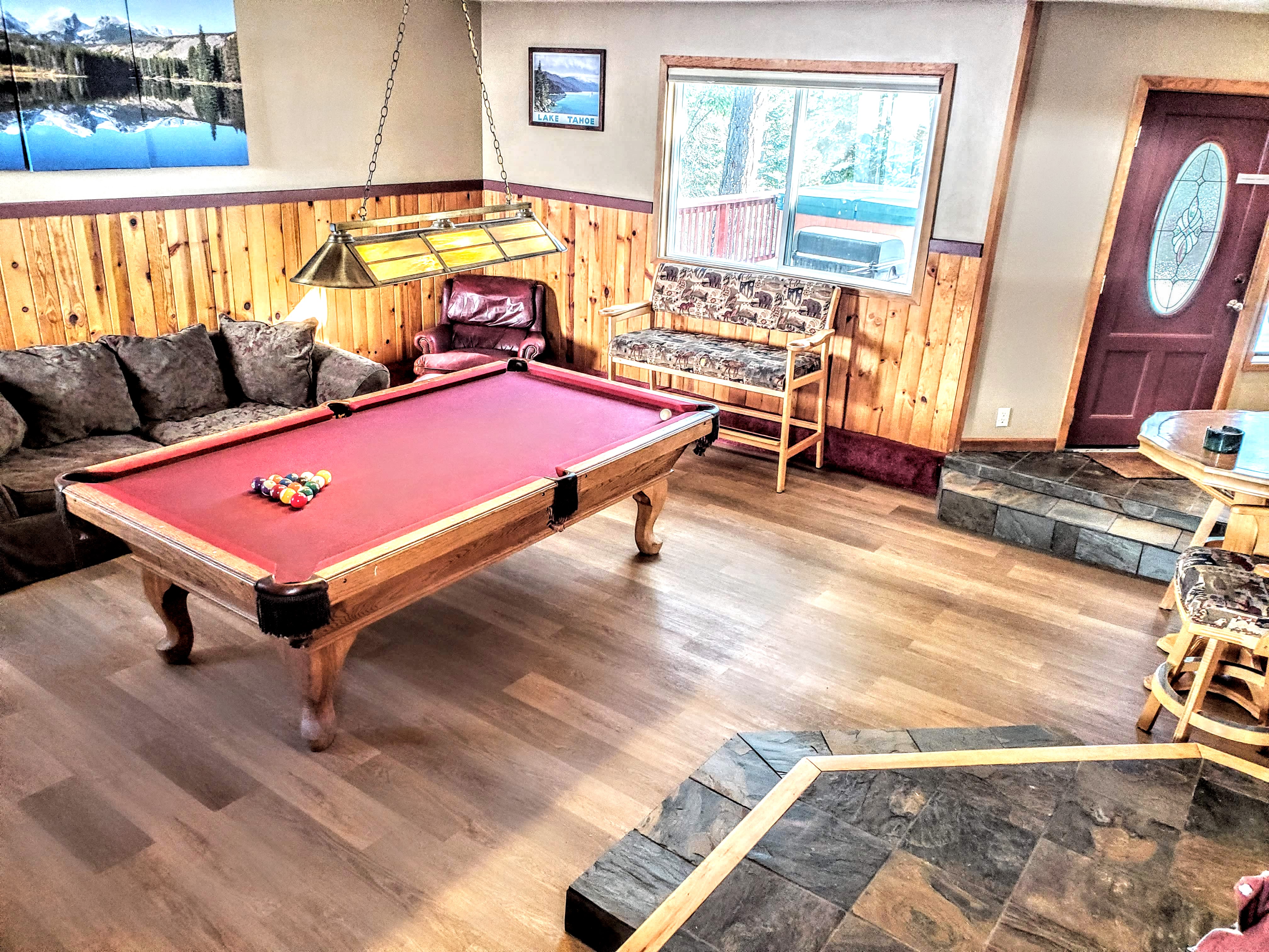 Enjoy mountain views and sun in the living areas.